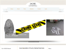 Tablet Screenshot of iacountyme.org